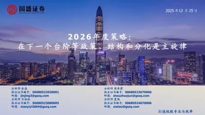 2026年度策略：打造极致专业与效率封面