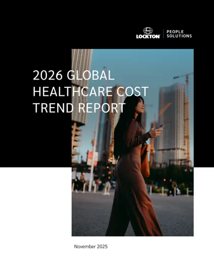 2026 Global Healthcare Cost Trend Report封面