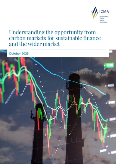 Understanding the opportunity from carbon markets for sustainable finance and the wider market封面