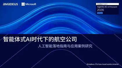 智能体式AI时代下的航空公司:人工智能落地指南与应用案例研究封面
