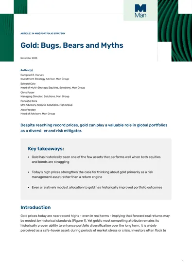 Gold: Bugs, Bears and Myths封面