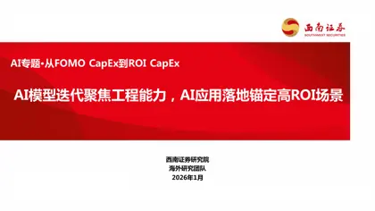 AI专题·从FOMO CapEx到ROI CapEx封面
