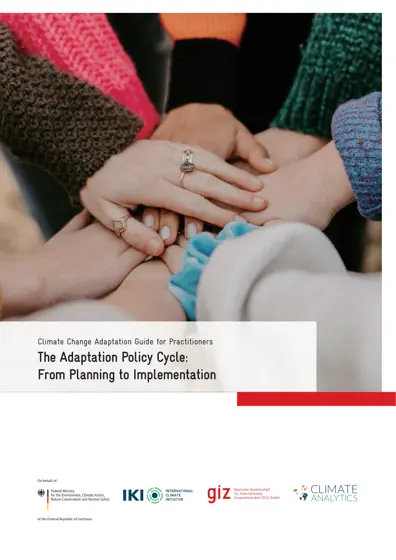 Climate Change Adaptation Guide for Practitioners封面