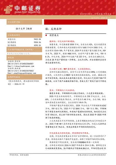 镍：反转在即封面