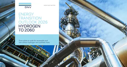 DNV Energy Transition Outlook 2026 — Hydrogen to 2060封面