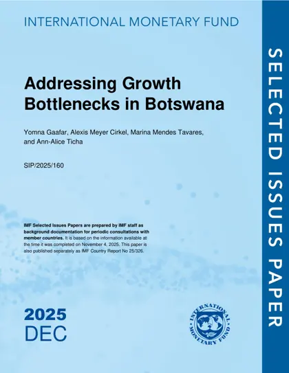 Addressing Growth Bottlenecks in Botswana封面