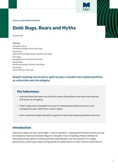 Gold: Bugs, Bears and Myths封面