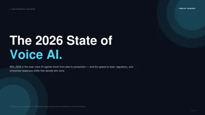The 2026 State of Voice AI封面