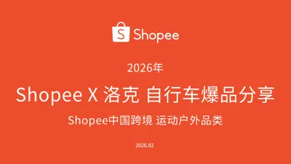 Shopee X 洛克自行车爆品分享封面