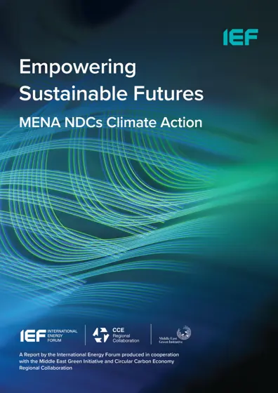 IEF Progress Report for MENA NDCs and Climate Action封面