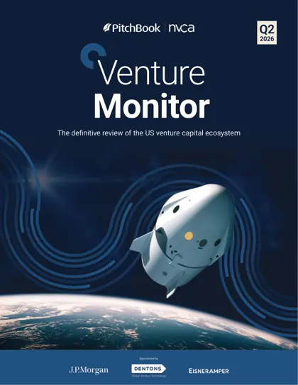 PitchBook-NVCA Venture Monitor封面