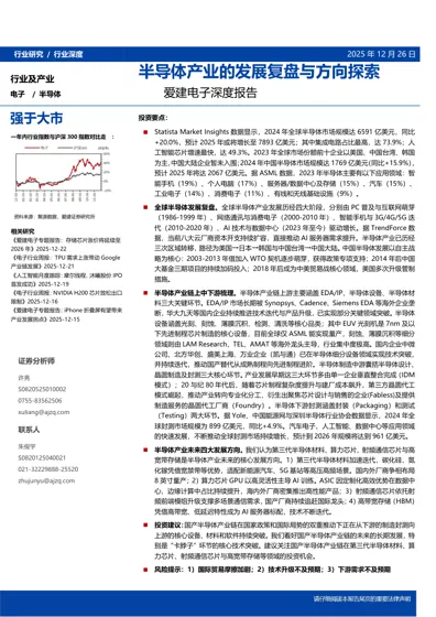 半导体产业的发展复盘与方向探索封面