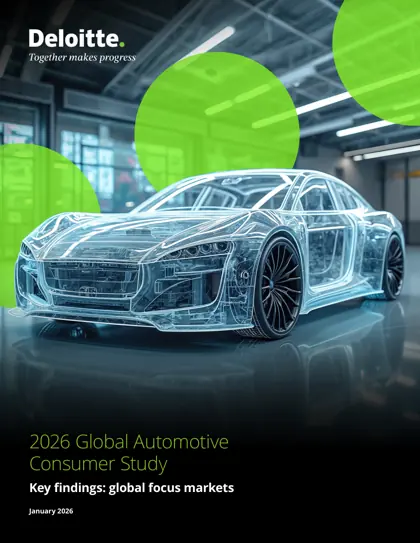 2026 Global Automotive Consumer Study封面