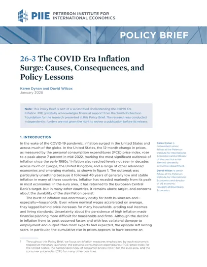 The COVID Era Inflation Surge: Causes, Consequences, and Policy Lessons封面