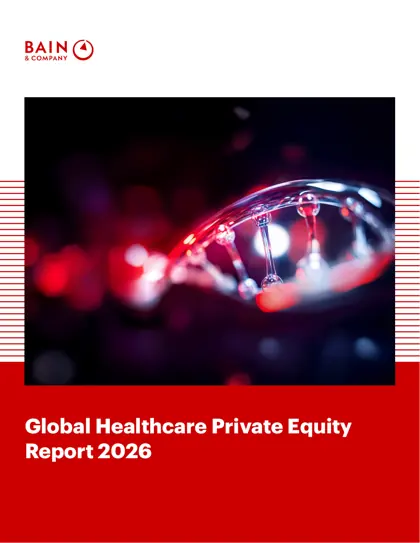Global Healthcare Private Equity Report 2026封面