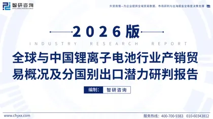 全球与中国锂离子电池行业产销贸易概况及分国别出口潜力研判报告 2026版封面