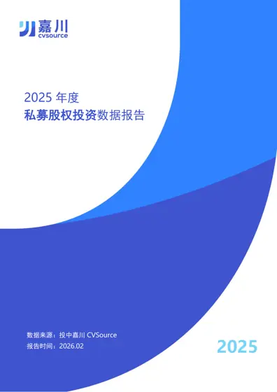 2025 年度 私募股权投资数据报告封面