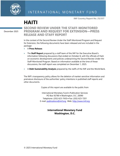 Second Review Under the Staff-Monitored Program and Request for Extension封面