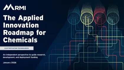 The Applied Innovation Roadmap for Chemicals: Electrification Technologies封面