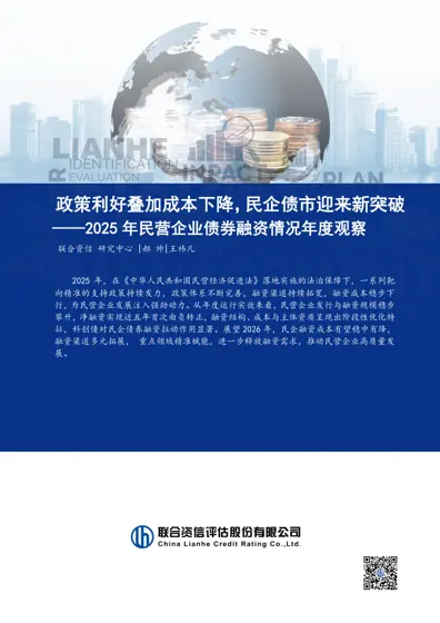 2025年民营企业债券融资情况年度观察封面