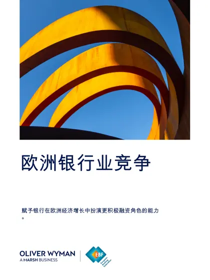 赋予银行在欧洲经济增长中扮演更积极融资角色的能力封面