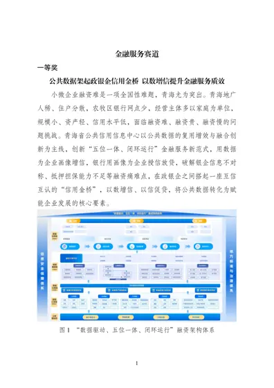 2025年“数据要素×”大赛全国总决赛获奖项目案例集——金融服务赛道封面