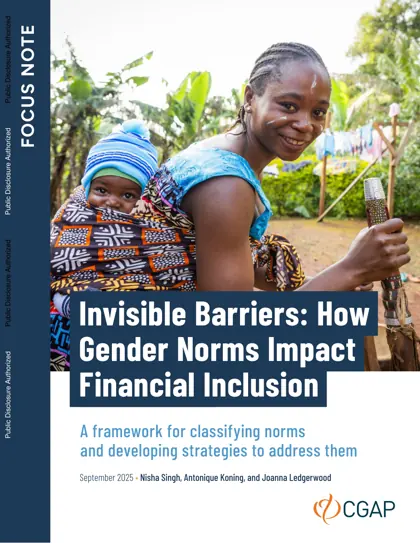 Invisible Barriers: How Gender Norms Impact Financial Inclusion封面