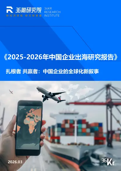 2025-2026年中国企业出海研究报告封面