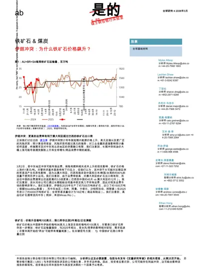 铁矿石与煤炭封面